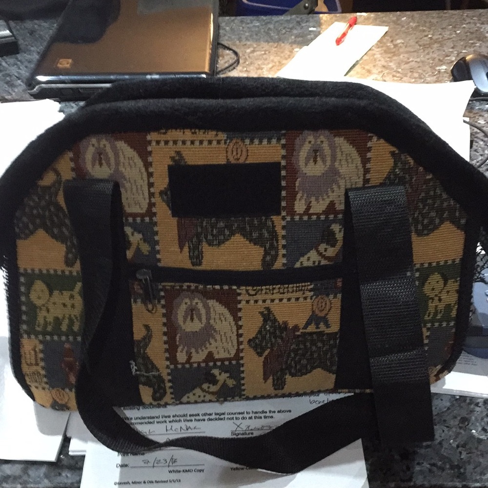 Doggie carrier- never used 17W X 11D